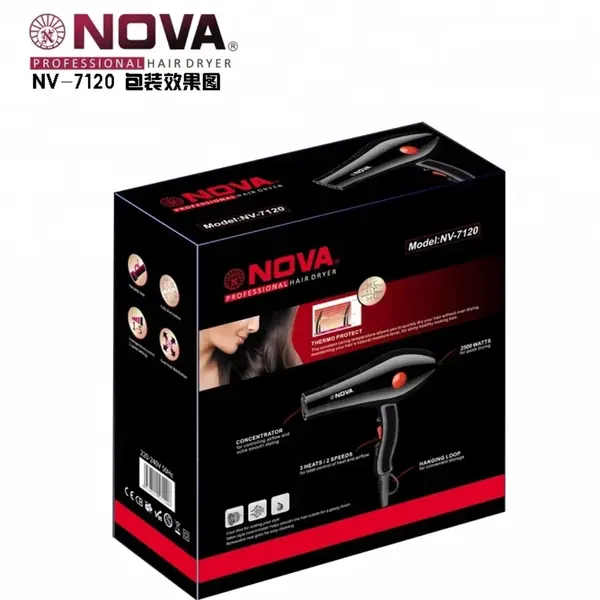 NOVA NV-7120 High Speed 2500W Professional Hair Dryer – View 4